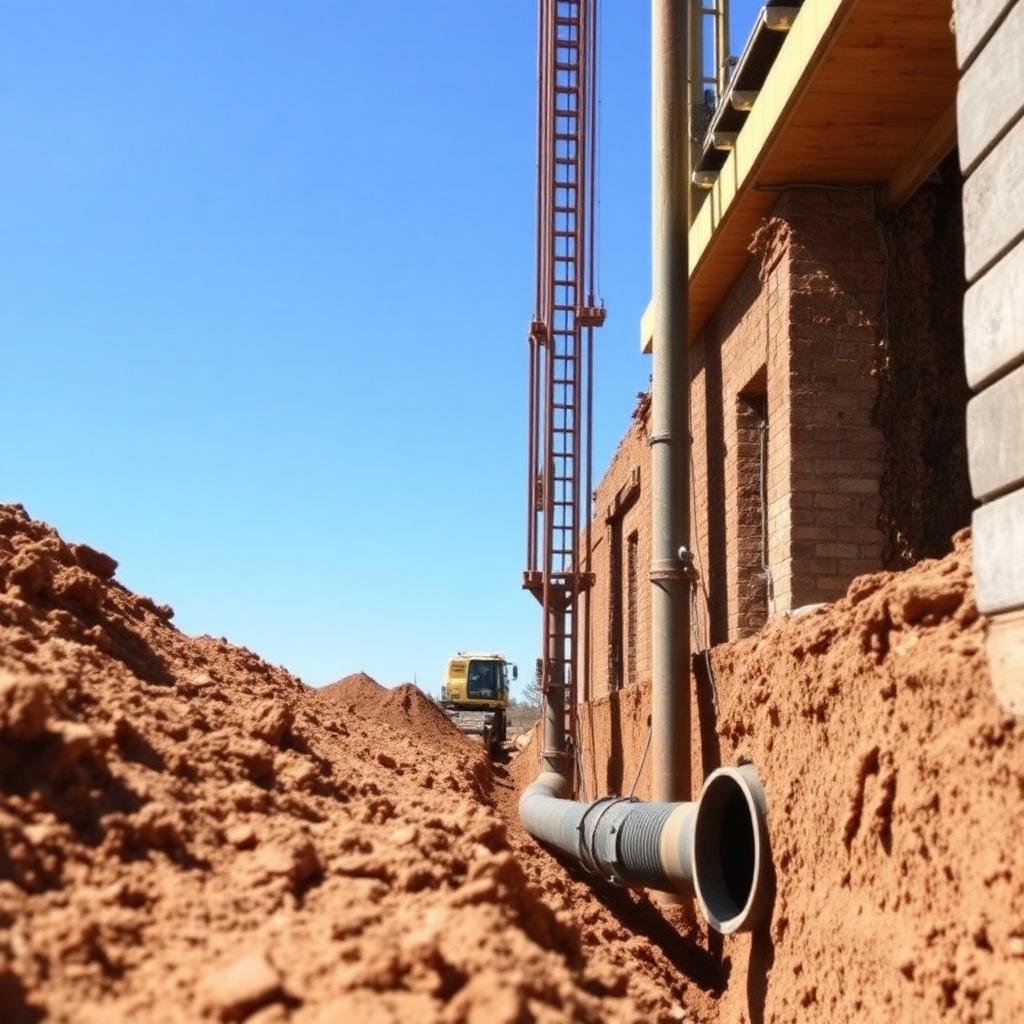 Drainage Trench